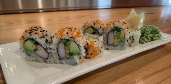The Cowfish Sushi Burger Bar signature dishes The Arnold Hamandeggar
The Jalapeño Popper Show-Stopper
Spicy Tuna Roll